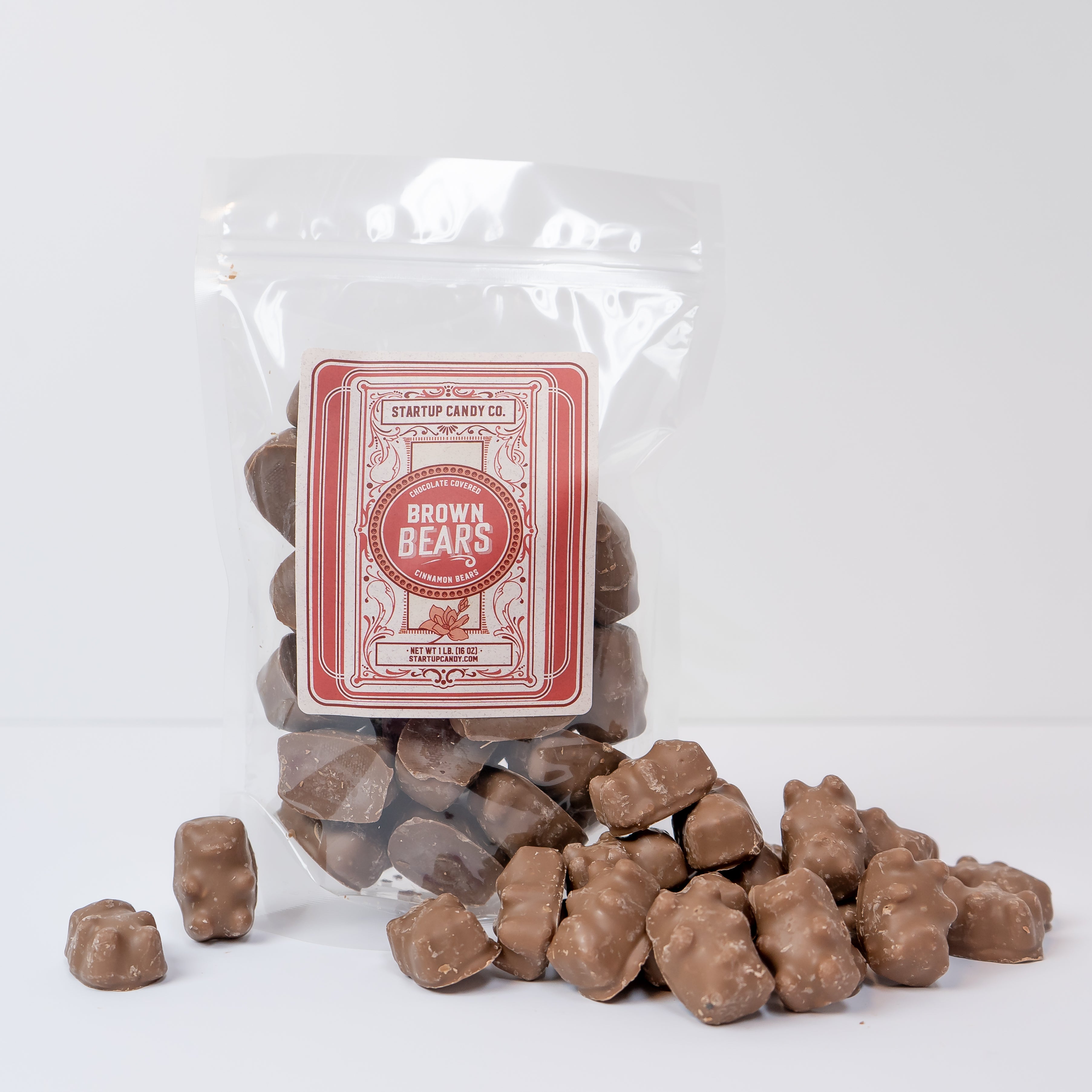 Milk Chocolate Cinnamon Brown Bears