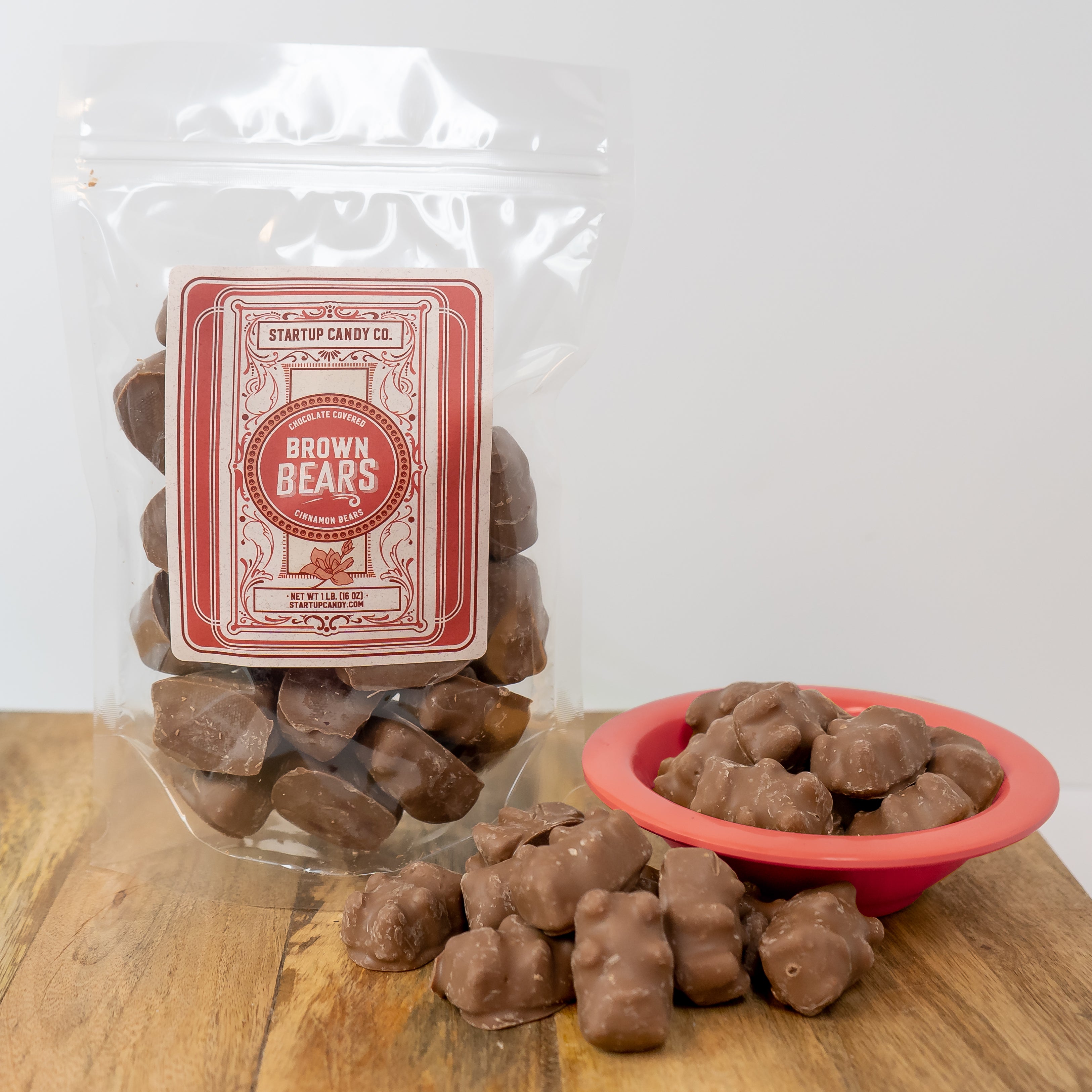 Milk Chocolate Cinnamon Brown Bears