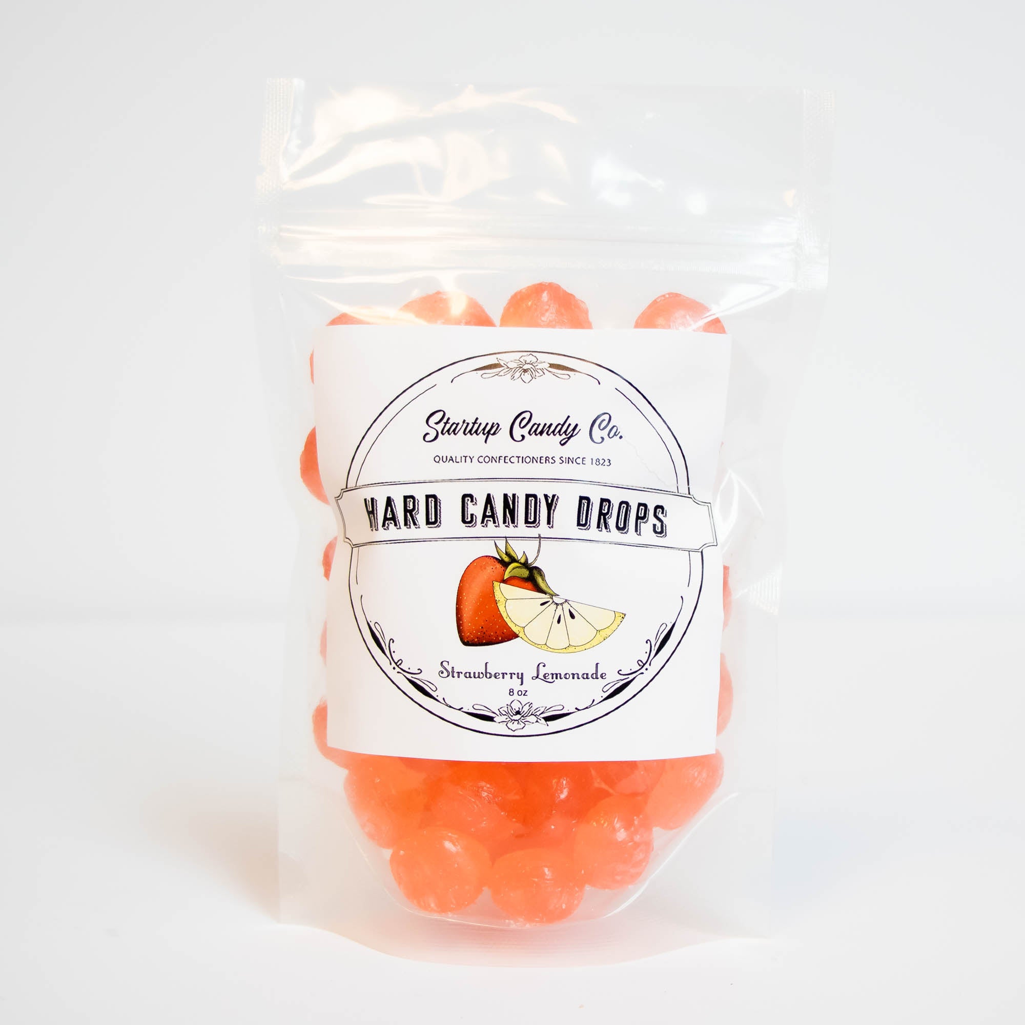 Strawberry Lemonade Hard Candy Drops