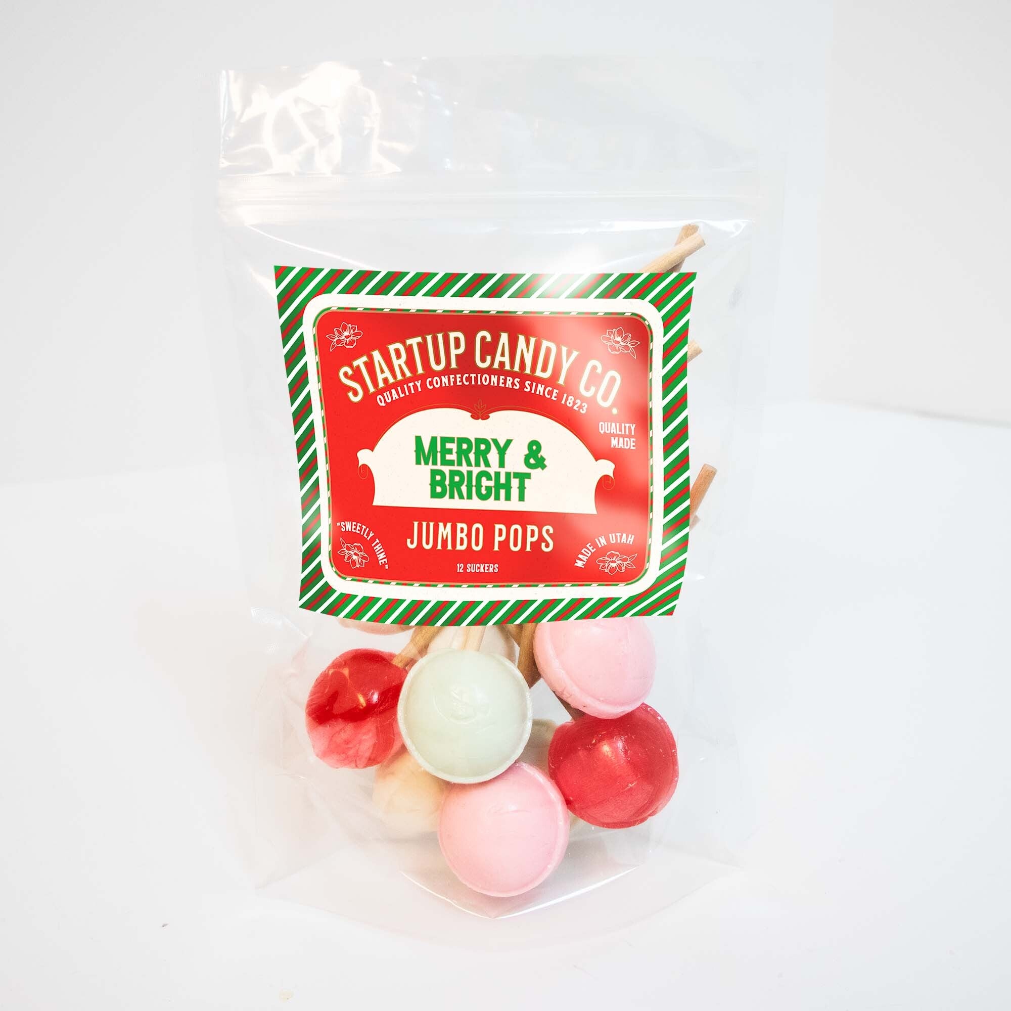 Merry & Bright Jumbo Pop Assortment - 12 Pack