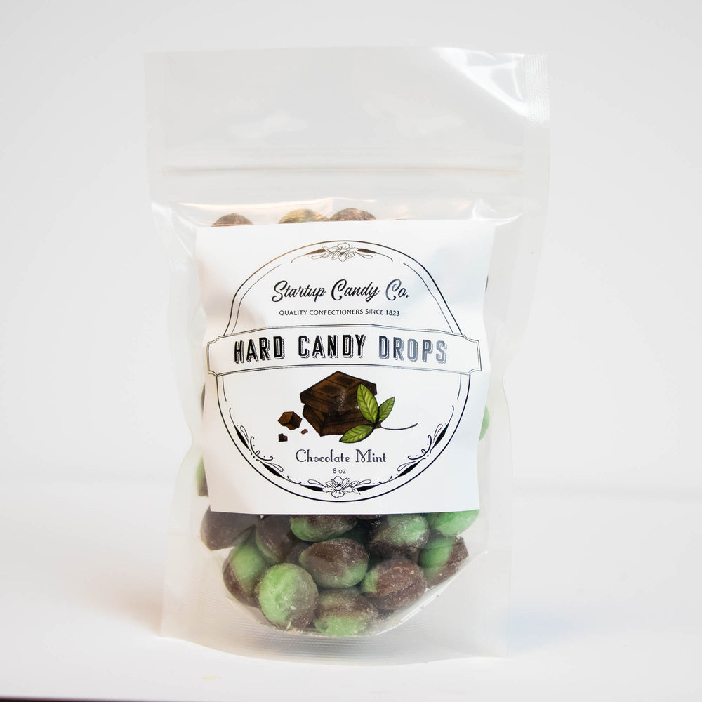 Chocolate Mint Hard Candy Drops