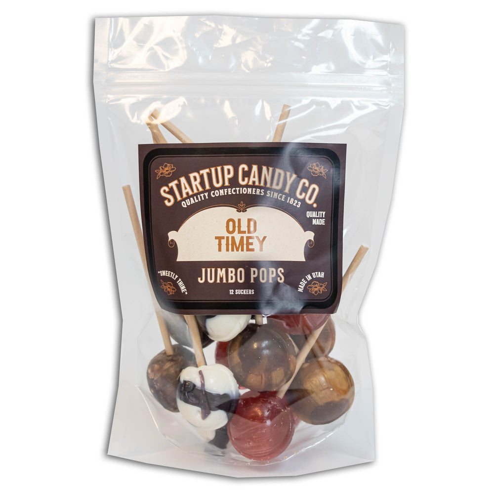 Startup Candy Old Timey Jumbo Pop Assortment