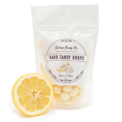 Lemon Lovers - Old Fashioned Hard Candy Drops - 2 Flavor Variety Pack - Lemon Meringue & Lemon Chiffon